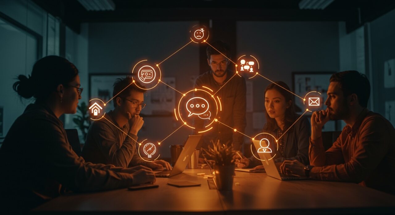 Comunicación efectiva en equipos tech con reglas de Crocker, mejorando la colaboración y productividad en startups.