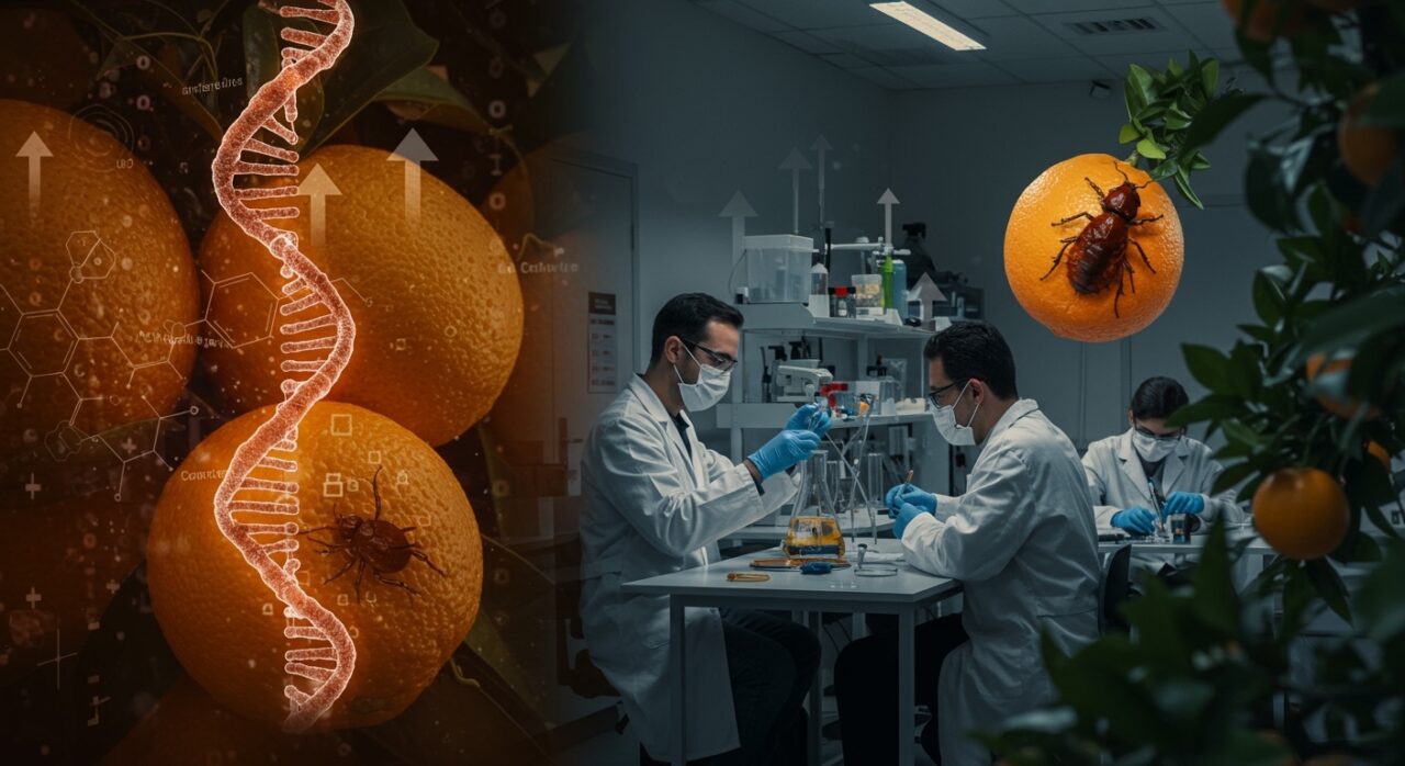 Desarrollo de biopesticida RNAi por startup agtech en Misiones para combatir Diaphorina citri y proteger cítricos argentinos.