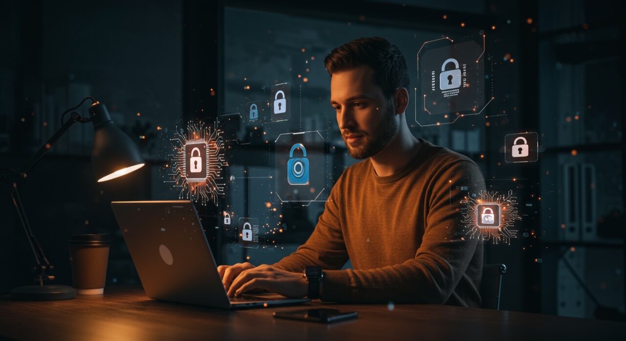 Senior Security Engineer trabajando en infraestructura de IA para Roboflow, empleo tecnológico remoto en startup de visión por computadora.