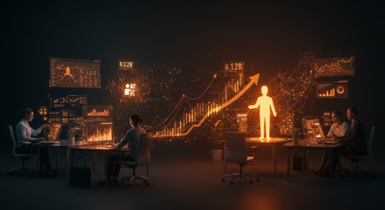 Startup Rox AI destacando como unicornio de ventas con automatización de ventas con IA y valoración de 1.2B dólares en 2026.