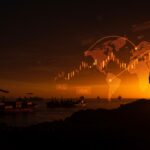 Crisis del Estrecho de Ormuz 2026 con bloqueo de petroleros y Rusia como beneficiaria del alza en precios del petróleo.