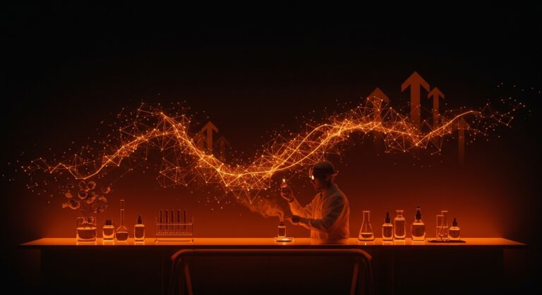 Perfumería personalizada con IA en Barcelona, destacando la innovación tecnológica y expansión internacional de la startup Scircle.