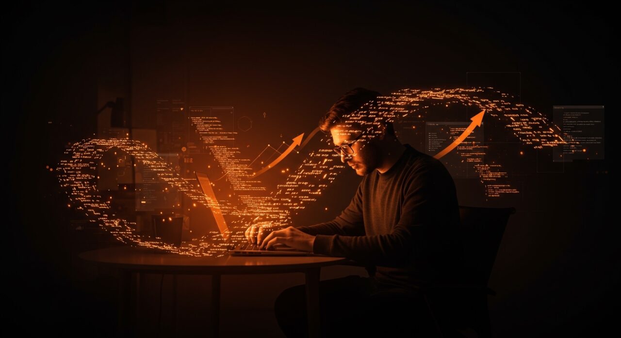 Automatización avanzada con sed en startups tecnológicas mostrando flujos de datos y manipulación de texto en ambiente de programación bash.