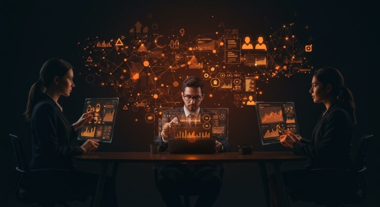 Automatización estructural en recursos humanos con inteligencia artificial optimizando procesos y competitividad en startups.