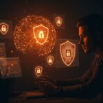 Seguridad en navegadores para startups LATAM enfrentando riesgos de phishing y malware en Chrome con inteligencia artificial.