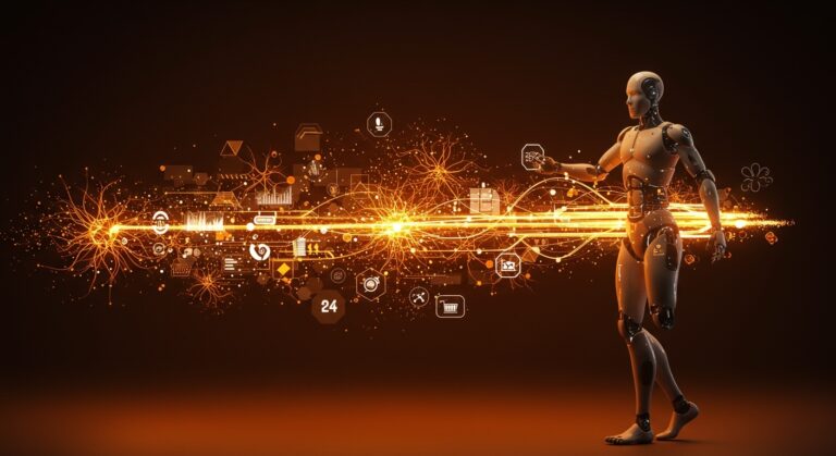 Representación visual de Self-Flow de Black Forest Labs acelerando el entrenamiento de IA multimodal con eficiencia computacional avanzada para tecnología AI 2026.