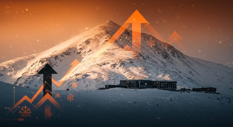Estación de esquí Sierra Nevada con abundante nieve en 2026 destacada en tendencias meteorológicas y turismo invernal innovador.