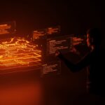 Visualización de source maps y estándar ECMA-426 para depuración JavaScript en desarrollo web moderno con la paleta Ecosistema Startup.