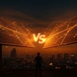 Disputa de marca en el mercado de energía solar chileno entre startup Edify y Enel con paneles solares en Vitacura.