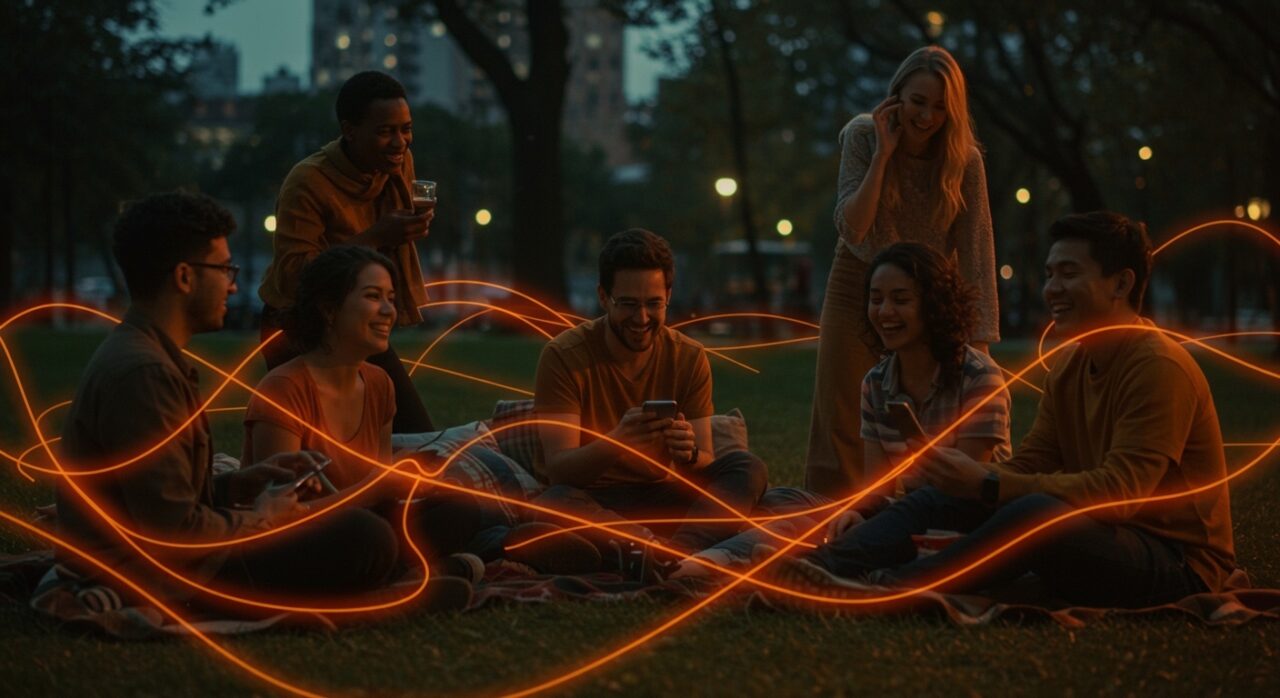 App social startup Friending fomentando conexiones reales para combatir la soledad en comunidad y bienestar.