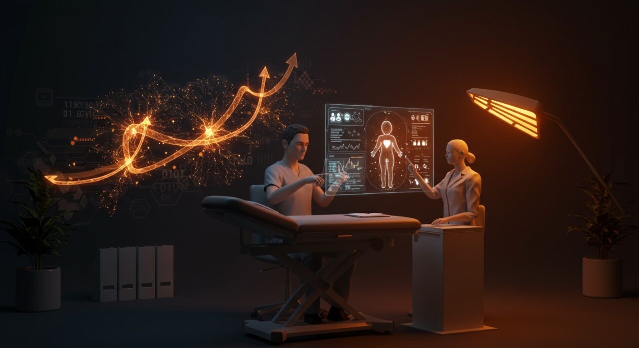 Startup de IA Blossom Health recibiendo inversión para soluciones automatizadas en telepsiquiatría y salud mental.