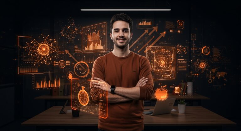 Pedro Cisternas fundador de startup de inteligencia artificial en nutrición, caso de éxito tecnológico y emprendimiento innovador.