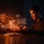 App chilena NutrIA usando inteligencia artificial para registrar alimentos y calorías mediante una foto, ejemplo destacado de innovación y startups en nutrición.