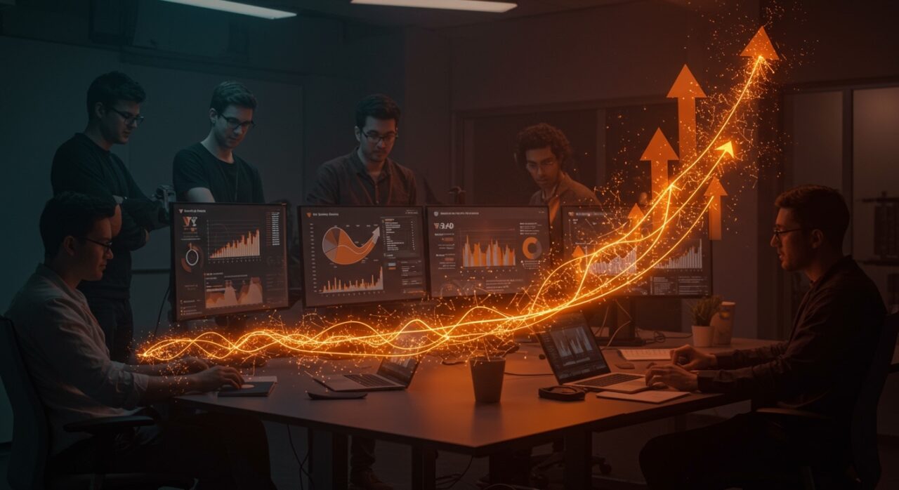 Colaboración de founders innovadores durante el YC W26 Demo Day, destacando startups, tecnología y tendencias en LATAM.