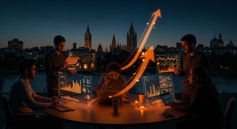 Startups españolas innovadoras en Cambridge colaborando con financiación y tecnología deep tech en un entorno emprendedor.