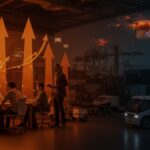 Startups logísticas impulsadas por Lanzadera y Marina de Empresas colaborando en innovación y tecnología avanzada para el emprendimiento logístico.