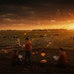 Startups utilizando telemetría e IoT para la gestión innovadora de ganado en agricultura moderna con tecnología avanzada.