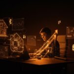 Startup unipersonal en China con apoyo de inteligencia artificial e incentivos gubernamentales en emprendimiento tecnológico.