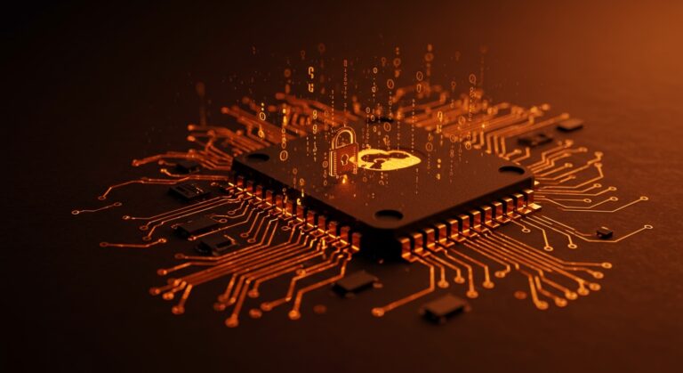 Microcontrolador STM32 con protección RDP1 vulnerada, destacando riesgos de seguridad en firmware y hardware embebido para startups.