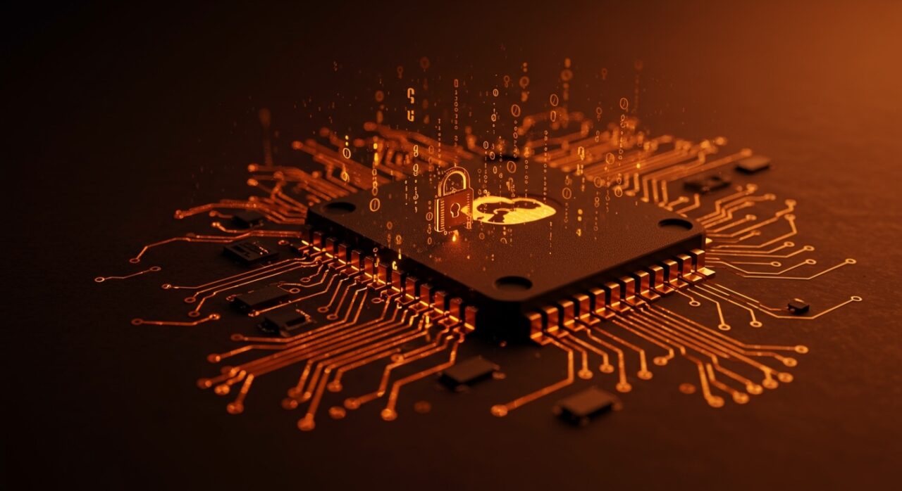 Microcontrolador STM32 con protección RDP1 vulnerada, destacando riesgos de seguridad en firmware y hardware embebido para startups.