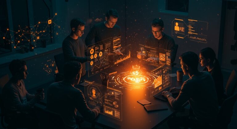 Startup tecnológica recibiendo funding de $65 millones para orquestación y automatización con IA empresarial.