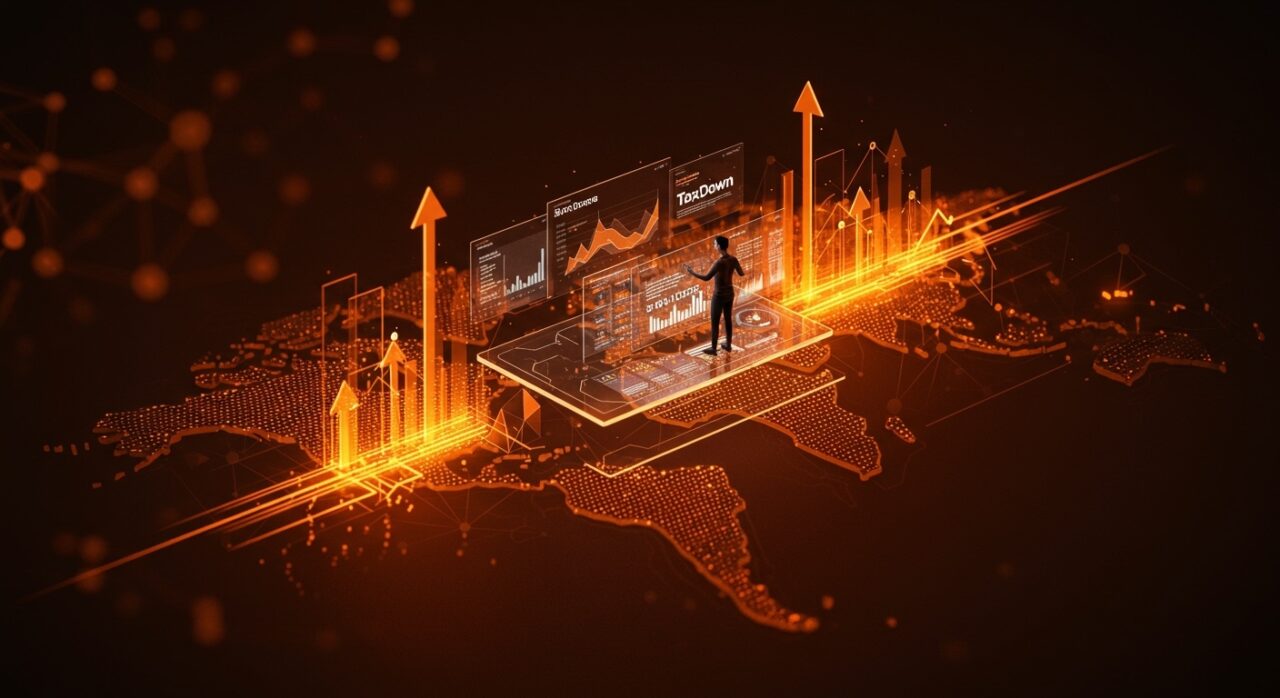 Plataforma IA fiscal de TaxDown expandiéndose en LATAM con financiación de deuda estructurada en fintech innovación.