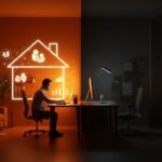 Impacto del teletrabajo en la natalidad y políticas laborales tech en Silicon Valley, mostrando la paradoja pronatalista en startups.