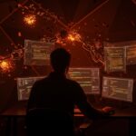 Paquete Python telnyx comprometido con malware en PyPI, ilustrando riesgo en la cadena de suministro y seguridad digital.