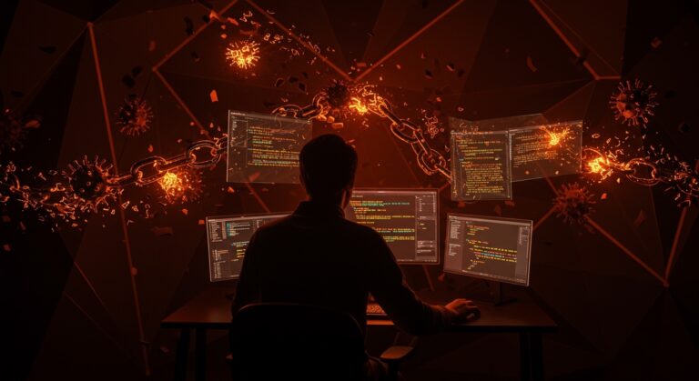 Paquete Python telnyx comprometido con malware en PyPI, ilustrando riesgo en la cadena de suministro y seguridad digital.