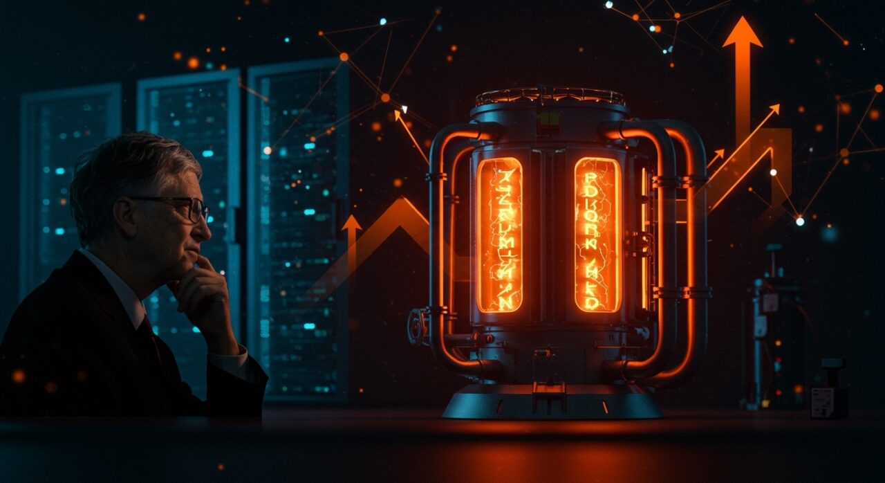 Reactor nuclear Natrium de TerraPower aprobado por la NRC con energía para centros de datos de IA, destacando innovación en energía nuclear de cuarta generación.