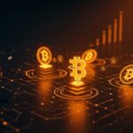 Inversión de Tether en Ark Labs impulsando stablecoins y finanzas programables en Bitcoin con la plataforma Arkade, imagen conceptual de blockchain y tecnología financiera.