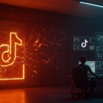 Imagen ilustrativa de la caída de TikTok en Estados Unidos por fallas en centros de datos Oracle, destacando infraestructura tecnológica y resiliencia en startups.