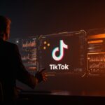 Análisis visual del acuerdo TikTok de $14B bajo la administración Trump, mostrando temas de inversión, seguridad nacional y tendencias del mercado tecnológico 2026.