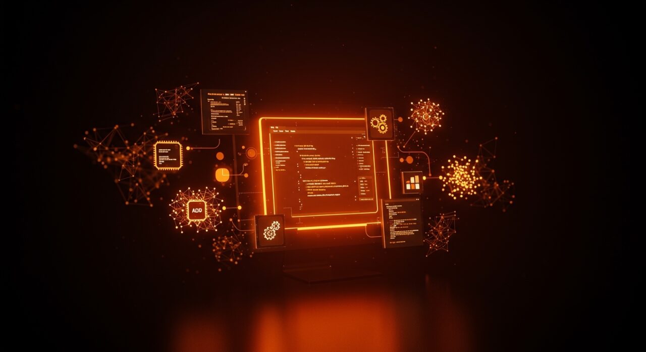 Interfaz de Tmux-IDE en terminal con integración de IA y automatización para desarrollo de software opensource.