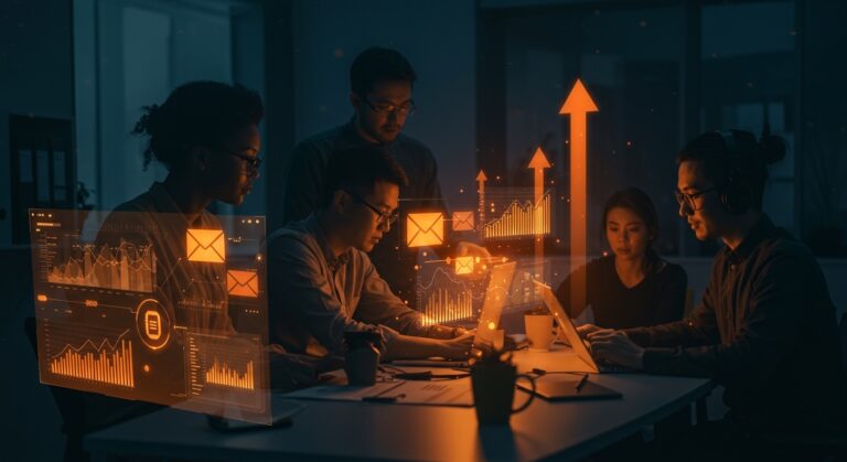 Herramientas de email marketing y automatización para startups tech en 2026, con énfasis en IA aplicada y estrategias digitales.