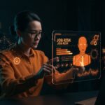 Riesgo laboral de la IA en empleos tech según Anthropic mostrando exposición y transformación laboral con inteligencia artificial.