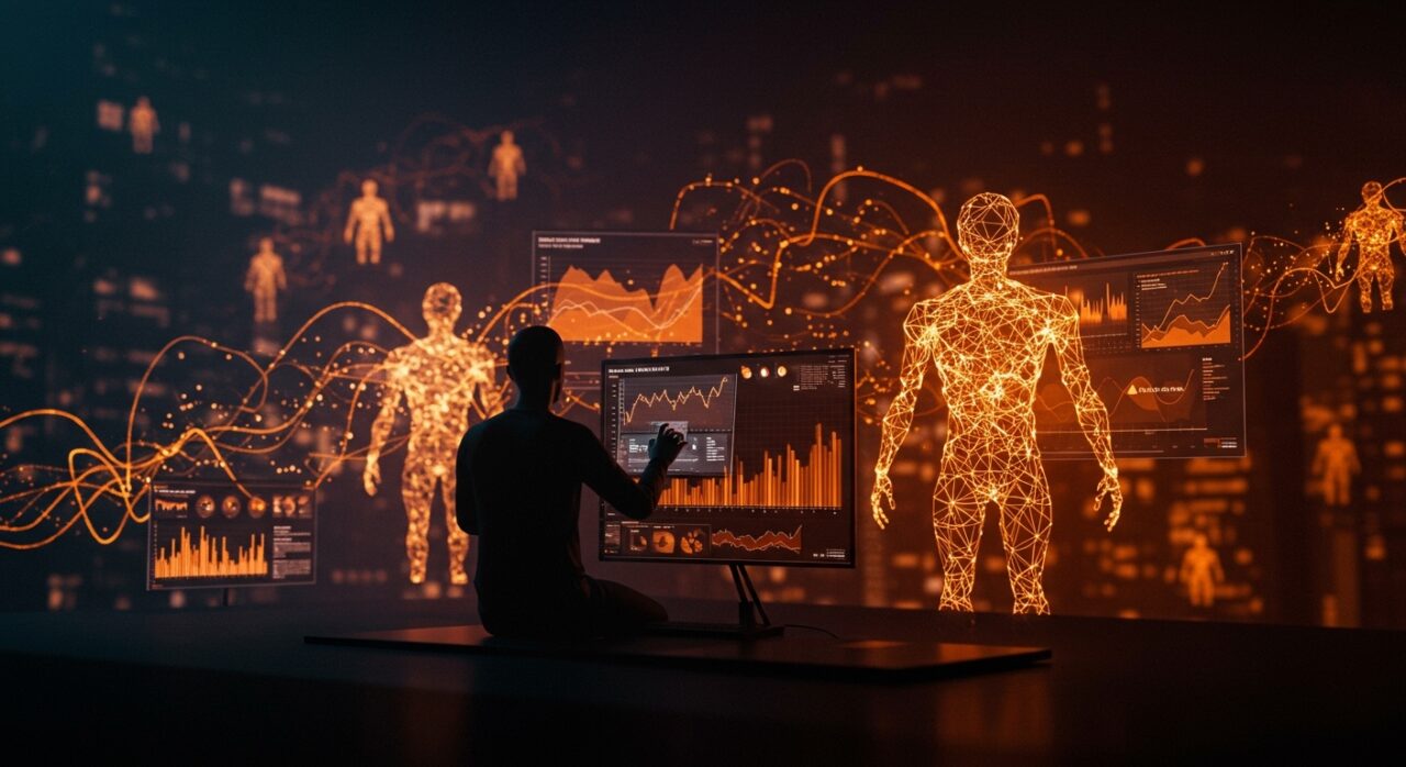 Tráfico de bots superando a humanos en internet con protección avanzada para sitios web startups en un entorno digital enfocado en seguridad web.