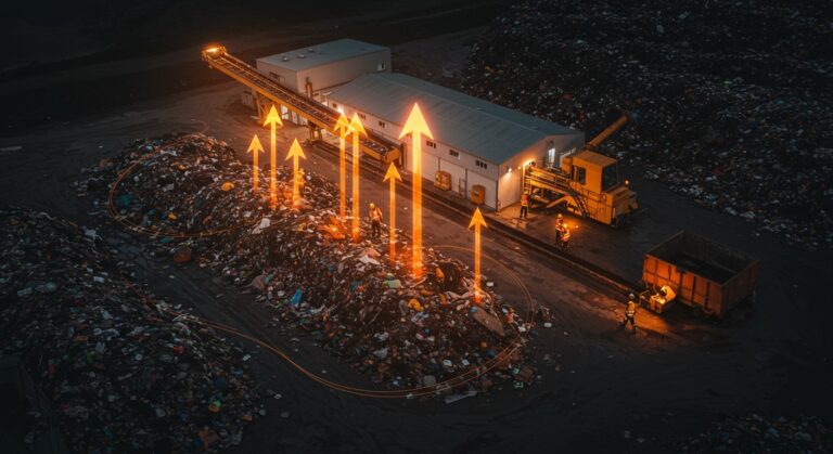 Centro integral de tratamiento de residuos en Coquimbo enfrentando saturación de relleno sanitario con soluciones sostenibles.