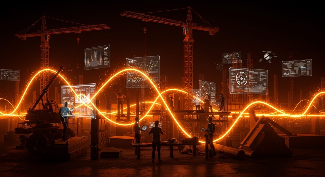 Startup Trayd utilizando IA y SaaS para automatizar procesos en la construcción, destacando inversión y tecnología avanzada.