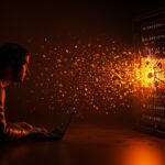 Ciberataque a TriZetto con robo de 3,4 millones de datos de salud en sector healthtech, ilustración de brecha y seguridad digital.