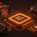 Demanda global de chips para inteligencia artificial con enfoque en TSMC y SK Hynix en hardware GPU y memoria HBM4e.