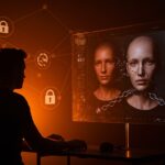 Prohibición de deepfakes íntimos con IA en Europa, ilustración de regulación y privacidad tecnológica para startups.