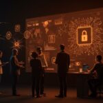 Parlamento Europeo discutiendo licencias para entrenamiento de IA generativa y protección de derechos de autor en inteligencia artificial.