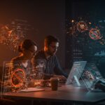 Emprendedores tech analizando el impacto del retraso del AI Act y la prohibición de apps nudify en el ecosistema startup de la UE.