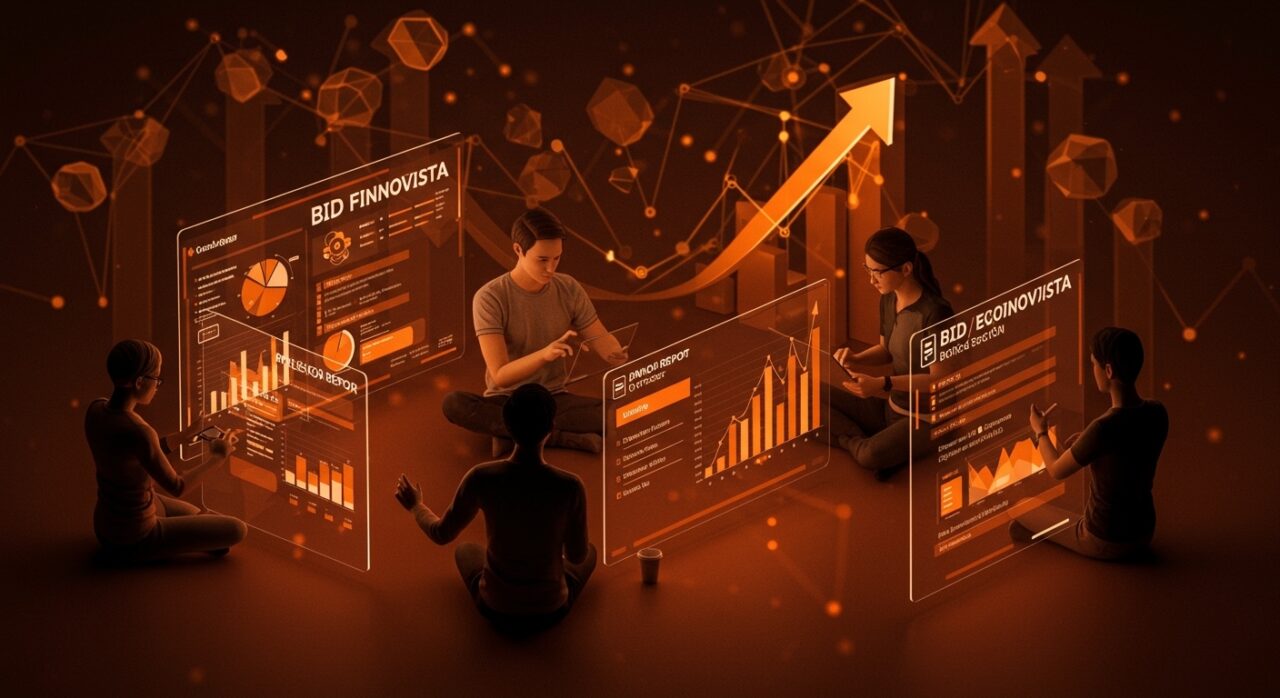 Convocatoria para el V Informe Fintech LATAM 2025 destacando colaboración de startups fintech en América Latina con datos y crecimiento del ecosistema.