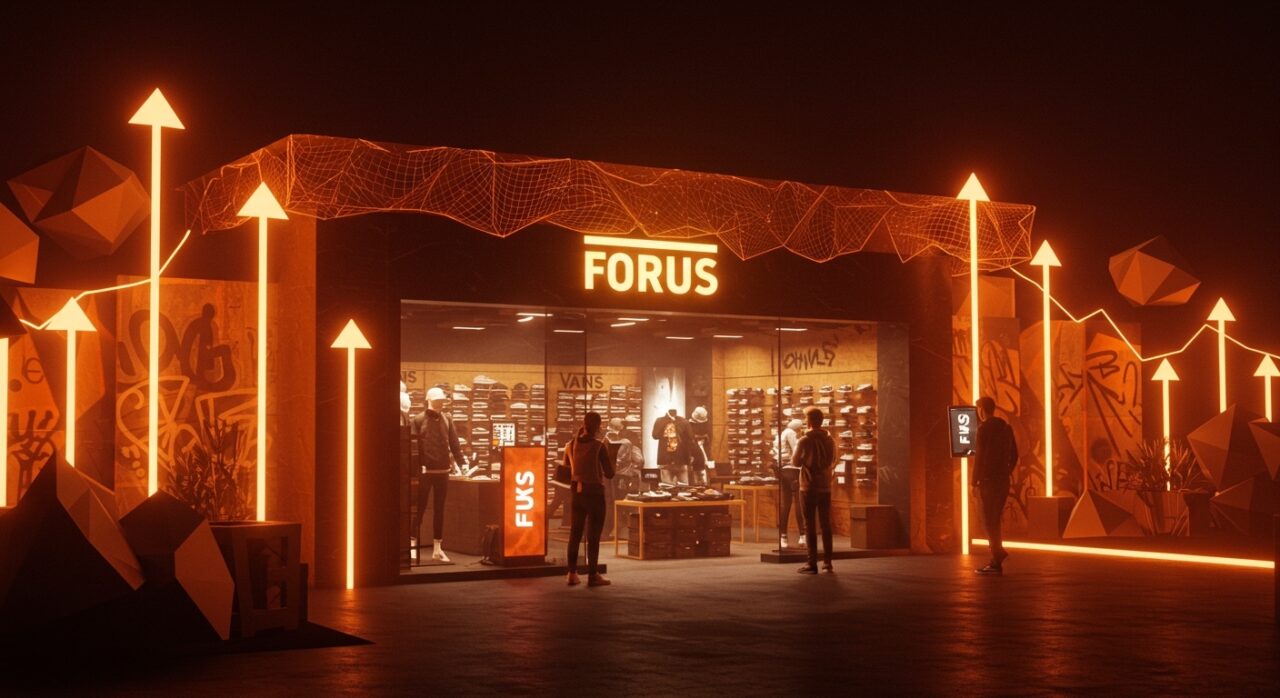 Tienda Vans en Perú bajo Forus con enfoque en moda urbana, retail y ecommerce para expansión regional.