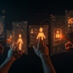 Verificación de edad online con IA destacando privacidad y regulación en plataformas tecnológicas para protección infantil y adultos.