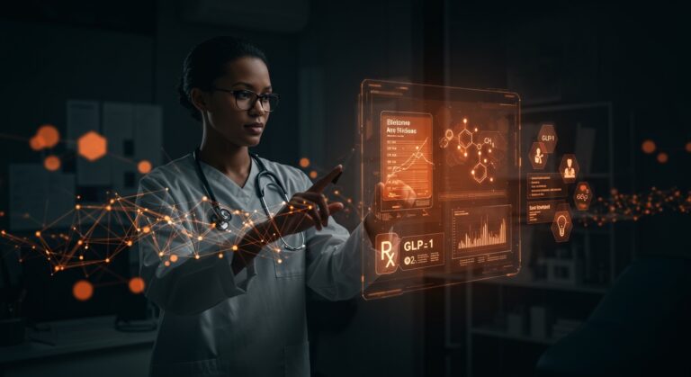 Prescripción electrónica digital en healthtech con enfoque en GLP-1 y automatización en clínicas cash-pay financiadas con 7.5 millones.