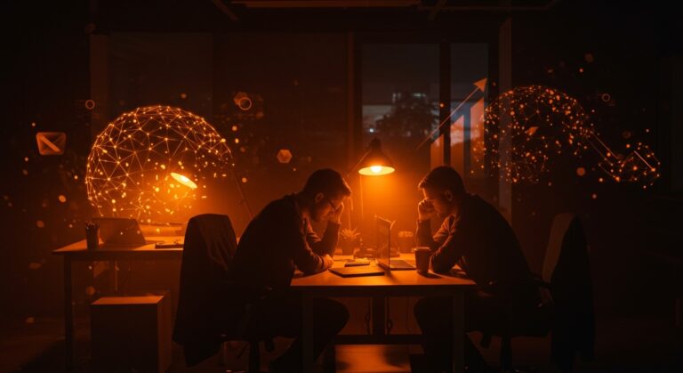 Cansancio y estrés laboral en equipos startup en España, resaltando la salud mental y la ansiedad en el trabajo.