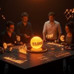 VLC Startup Awards 2022 en Valencia con emprendedores colaborando y visuales de innovación y financiación en el ecosistema tecnológico valenciano.